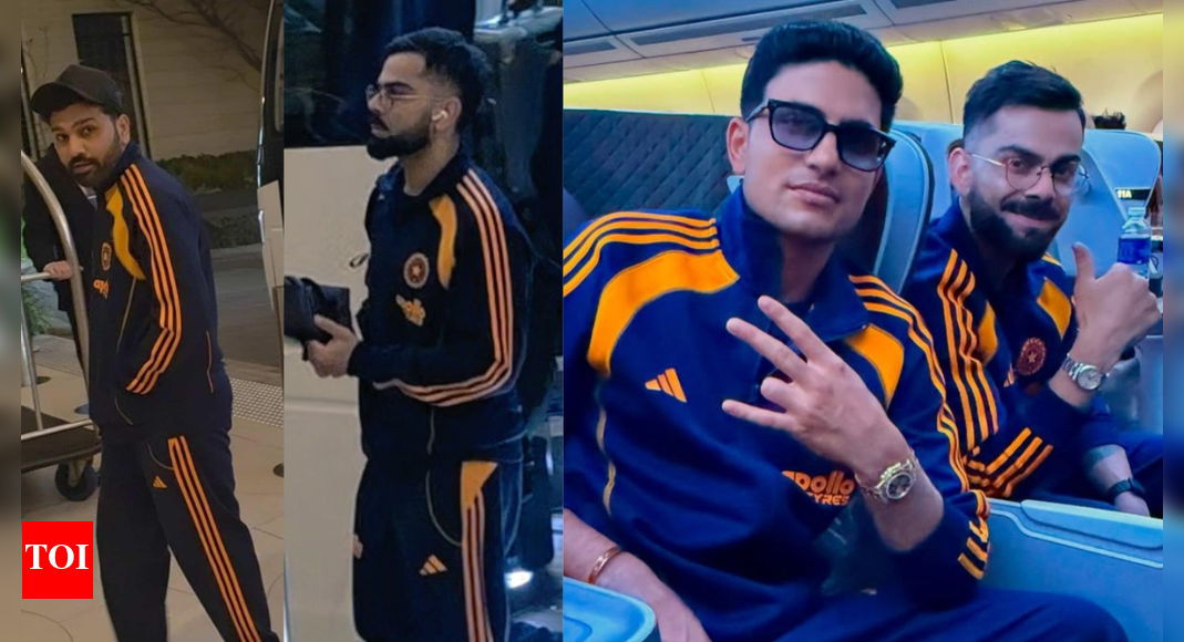 Kohli, Rohit and Team India arrive in Perth after flight delays - watch video