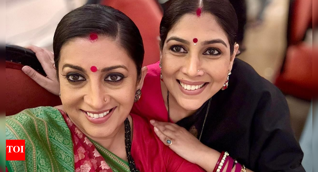 Smriti Irani pens heartfelt note for Sakshi Tanwar, calls her “one person who can make even silences speak”