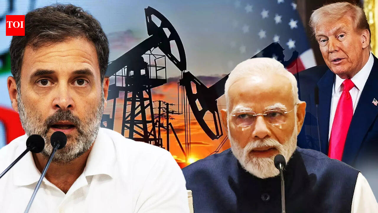 Rahul Gandhi Slams PM Modi After Trump Claims India Assured Him to Cut ...