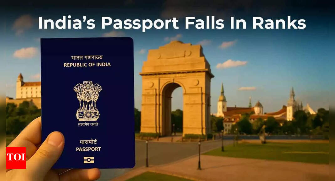 India’s passport falls to 85th rank in world's most powerful passports index; US drops out of top 10 for first time - check list