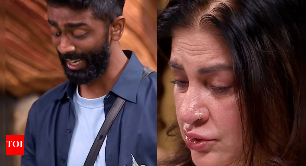 Bigg Boss 19: Pranit More and Kunickaa Sadanand break down in tears after receiving letters from family during Diwali week