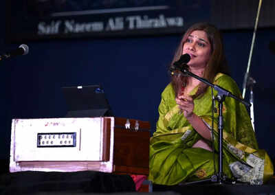 Music takes centrestage at this mehﬁl in the city