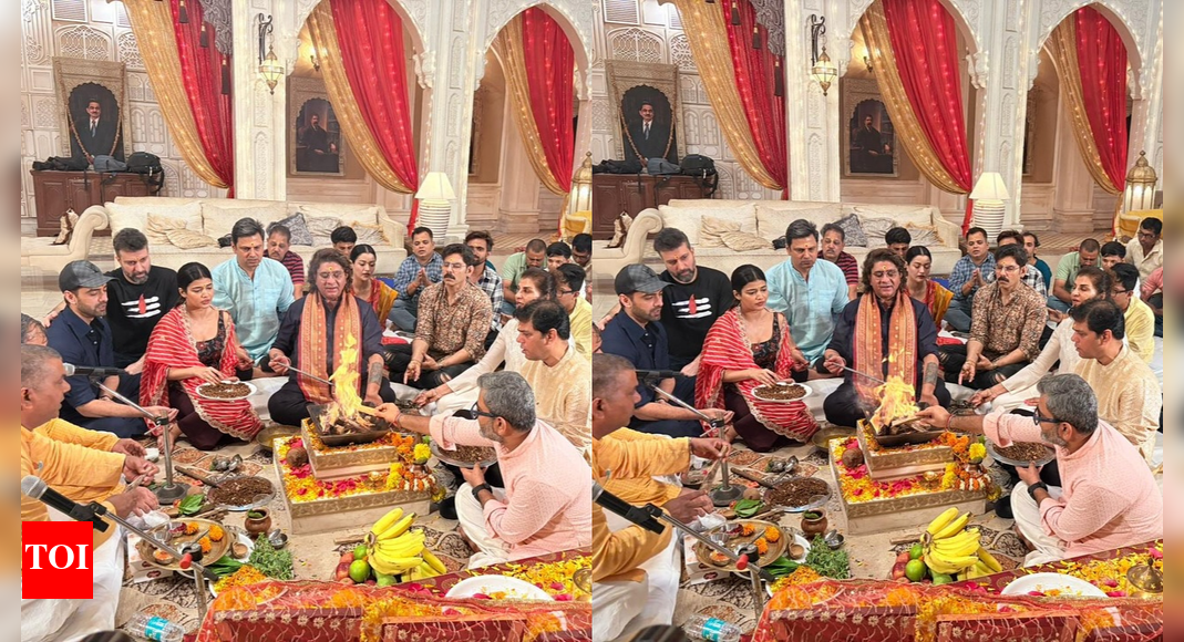 Yeh Rishta Kya Kehlata Hai: Samridhii Shukla, Rohit Purohit and others performs ‘Diwali havan’ on set; see pics