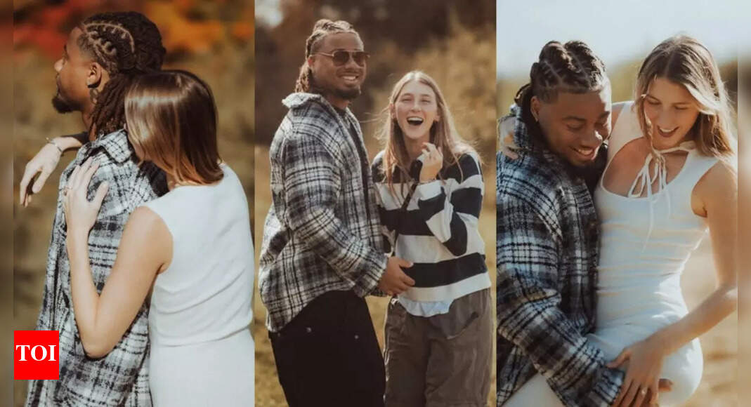 “Perfect day to say yes”: Houston Texans CB Derek Stingley Jr. gets engaged to his girlfriend Annabella Campagna during bye week