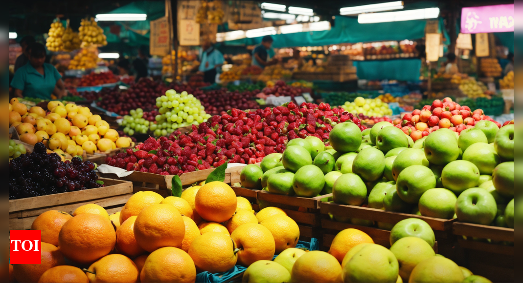 Bananas up 8%, apples 12%: Fruit prices hit five-year high amid floods and rains; vegetables offer some relief