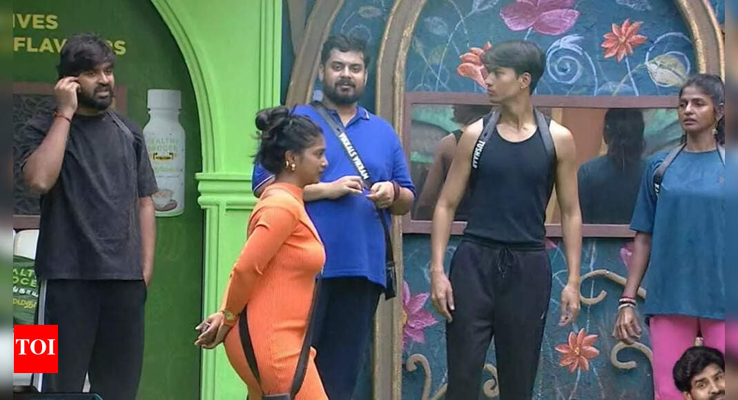 Bigg Boss Tamil 9: Housemates team up to corner VJ Paarvathy during ‘The Mask’ task