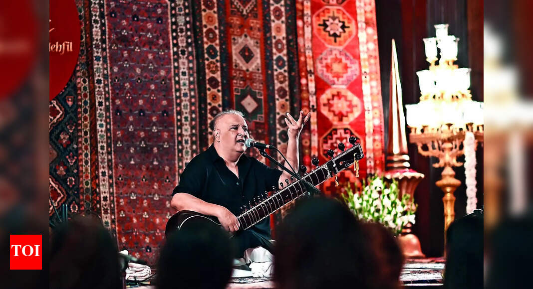 Sitar notes laced with nostalgia: Moments from a mehfil with Ustad Shujaat Khan