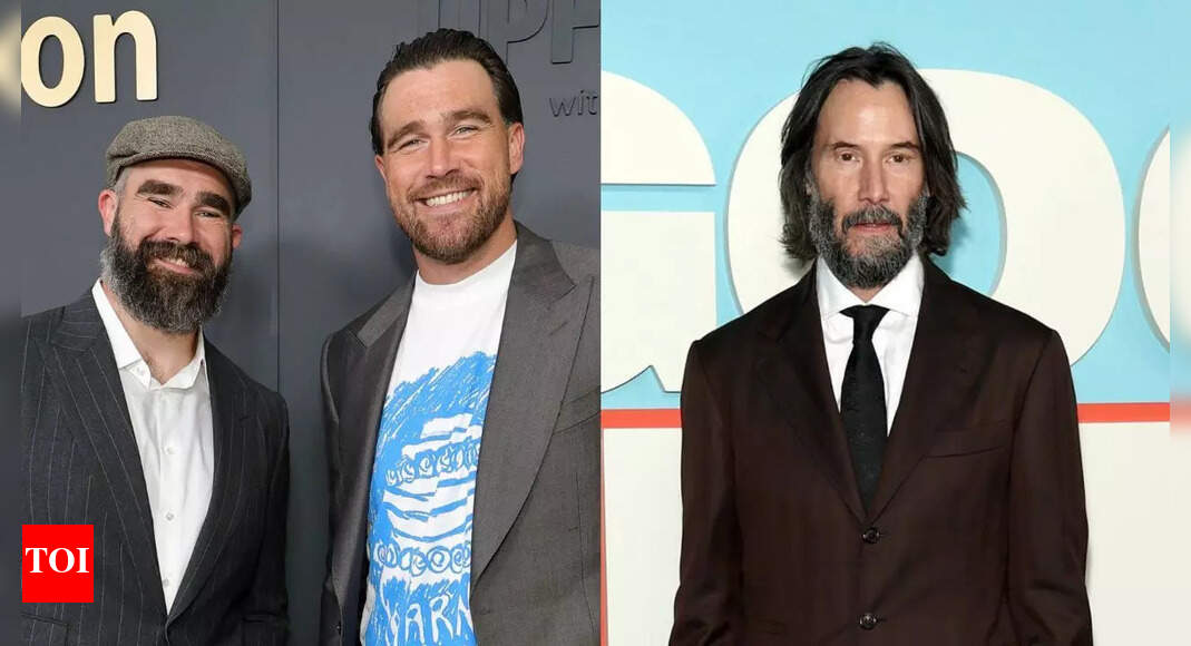 “Pretty messed up”: Keanu Reeves admits Hollywood tried to erase his identity leaving Travis and Jason Kelce speechless