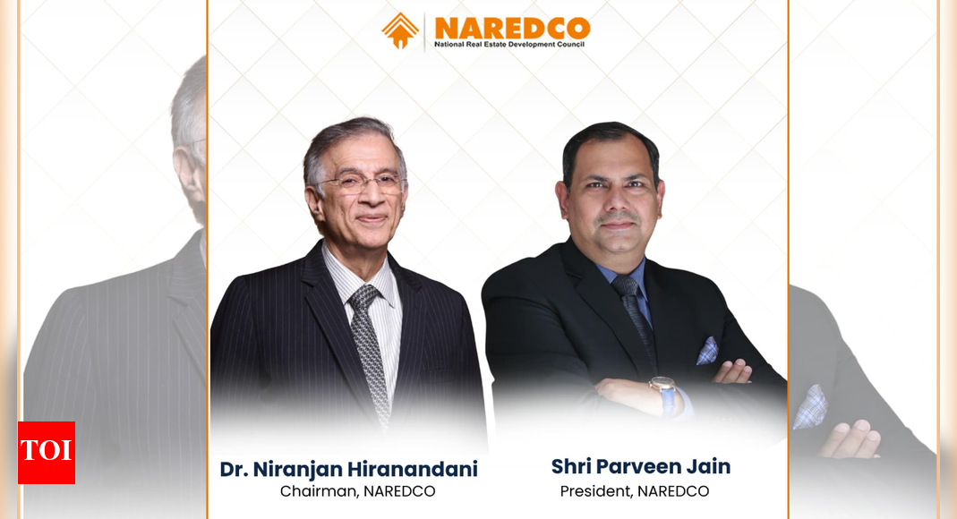 Niranjan Hiranandani is new chairman of NAREDCO; Parveen Jain president Niranjan Hiranandani is new chairman of NAREDCO; Parveen Jain president