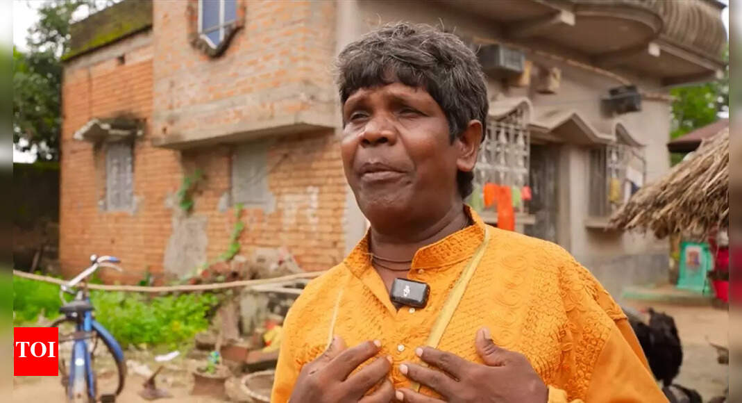 Remember Kacha Badam singer Bhuban Badyakar? He’s moved from a small hut to a new home, enjoying fame despite betrayal | – The Times of India