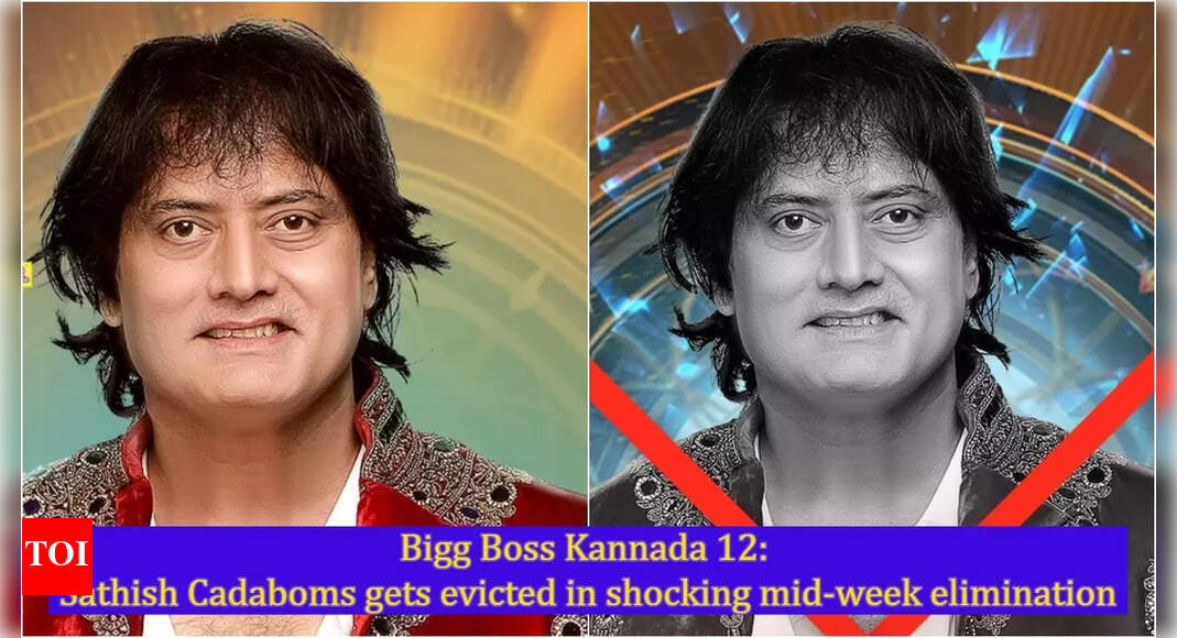 Bigg Boss Kannada 12: Sathish Cadaboms gets evicted in shocking mid-week elimination