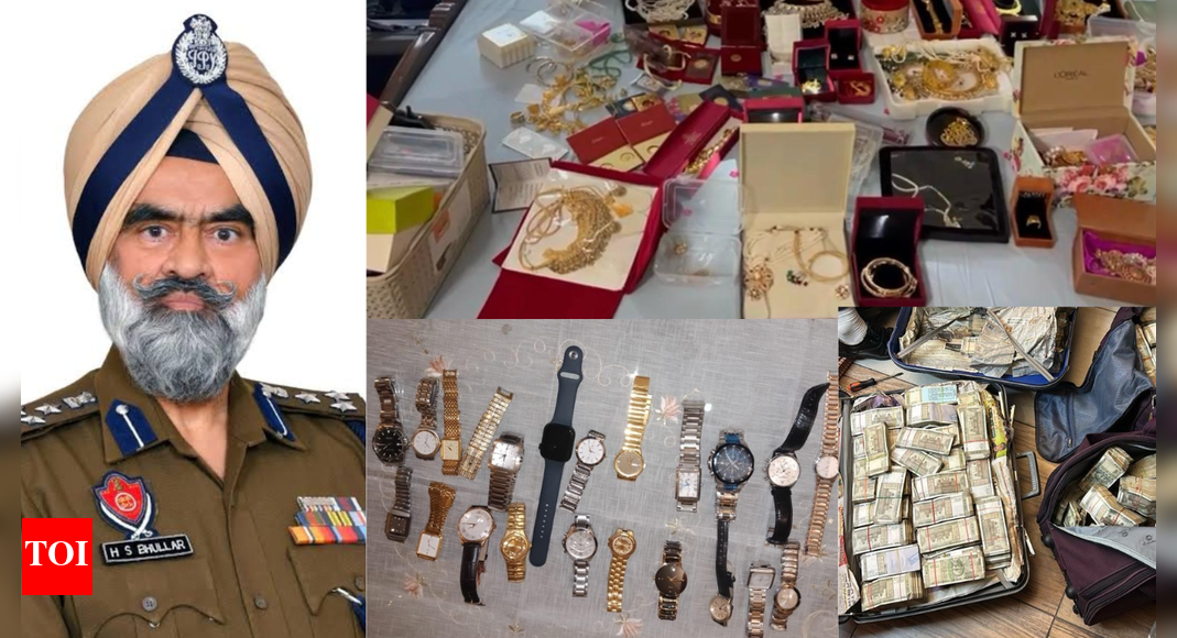 Rs 5 crore cash, 22 luxury watches, Audi, Mercedes: How Rs 8L bribe trap led CBI to Punjab IPS officer's lavish lifestyle