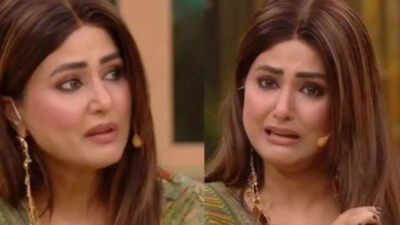 Pati Patni Aur Panga: Hina Khan gets emotional after a fan donates her hair; says 'I myself have very short hair, and whenever I’m shooting, I wear a wig'
