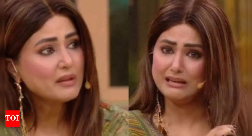Pati Patni Aur Panga: Hina Khan gets emotional after a fan donates her hair; says 'I myself have very short hair, and whenever I’m shooting, I wear a wig'