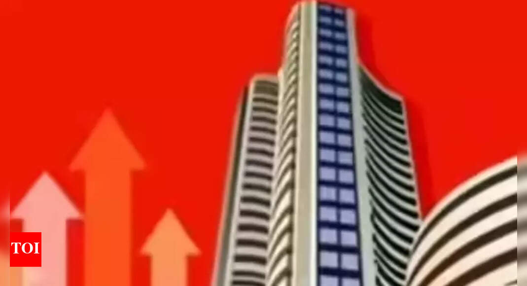 Sensex surges close to 900 points