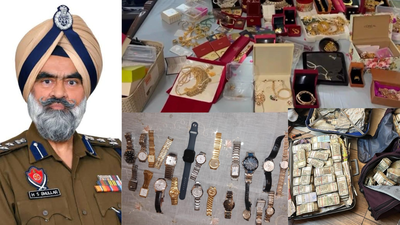 Rs 5 crore cash, 22 luxury watches, Audi, Mercedes: How Rs 8L bribe trap led CBI to Punjab IPS officer's lavish lifestyle