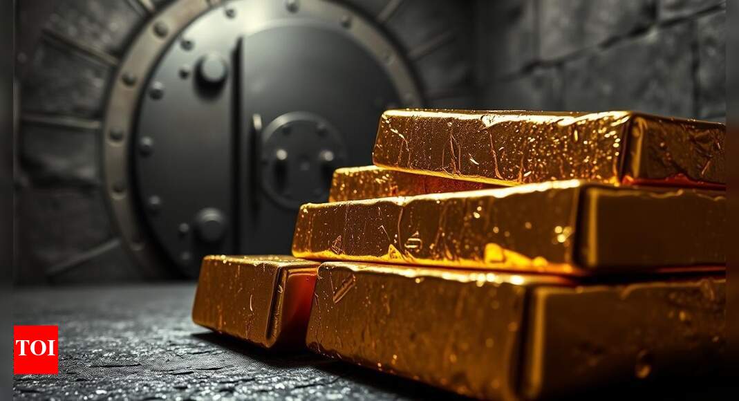 Gold rates hit record highs! Prices hit ,379.93 per ounce; US credit worries, China tensions fuel safe-haven rush – The Times of India