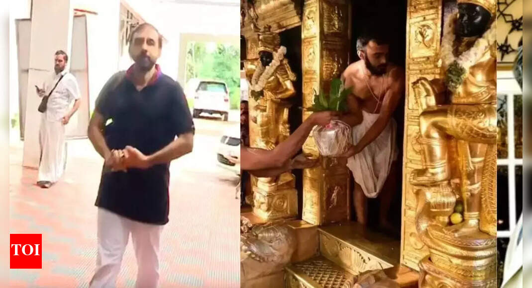 Sabarimala gold theft: Probe team arrests 'sponsor' Unnikrishnan