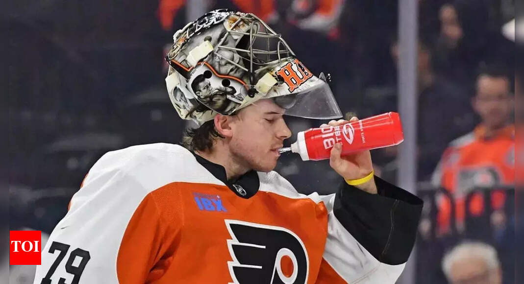 Carter Hart delivers strong message to Mitch Marner and the Golden Knights