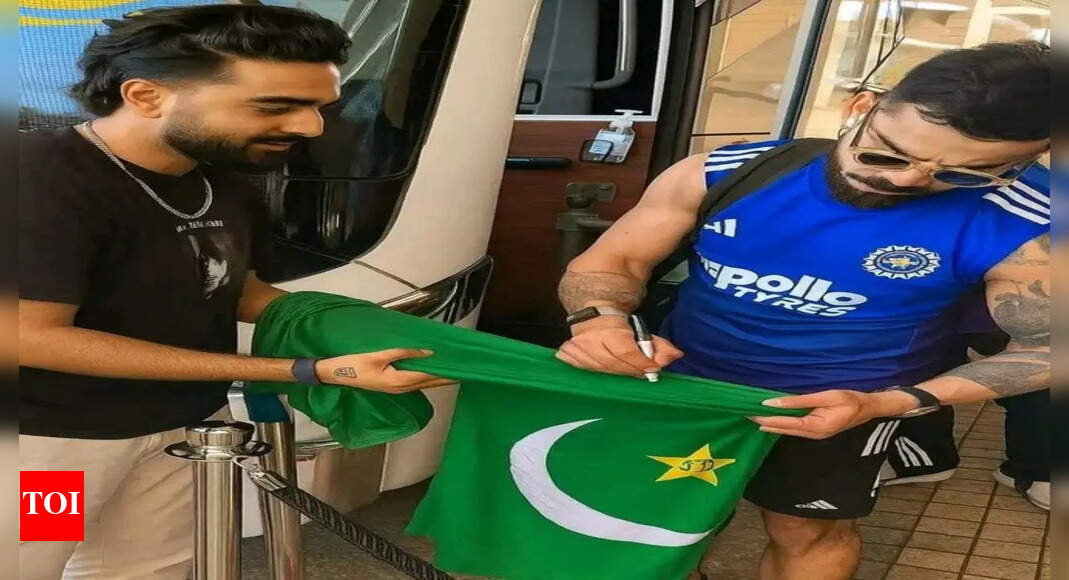 Fact check: Did Virat Kohli sign a Pakistan jersey in Perth? Social media image goes viral