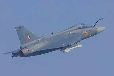 First Tejas-Mk1A from Nashik completes maiden flight; gets water cannon salute — Watch