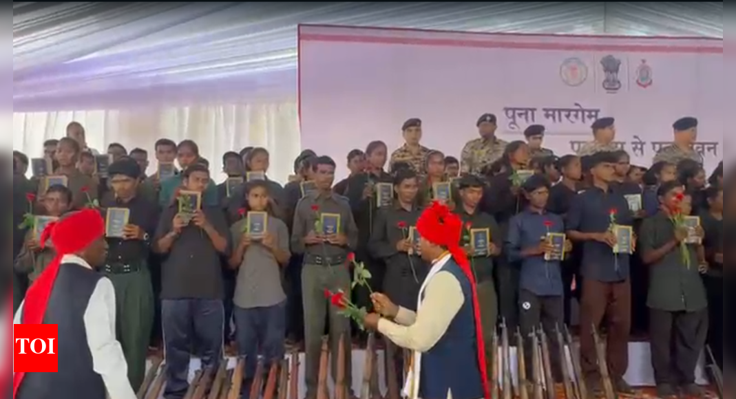 Connecting the 'Red' dots: Dense Chhattisgarh forests no longer safe for Naxals; over 200 Maoists lay down arms