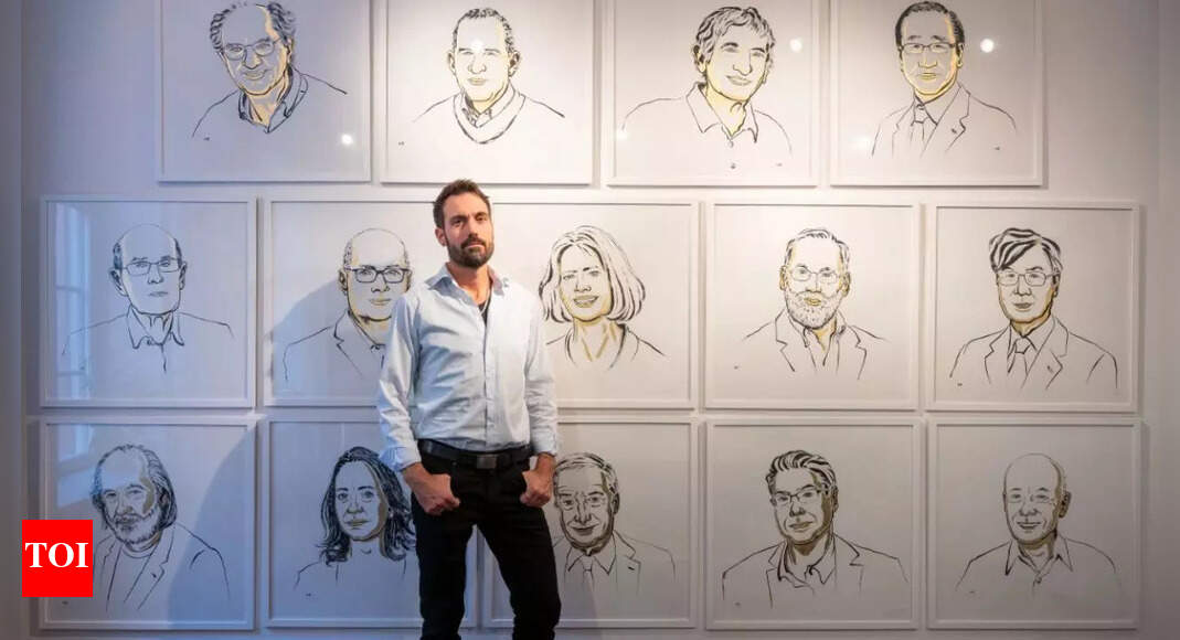 Who is Niklas Elmehed: The man behind the iconic illustrations of the 2025 Nobel laureates