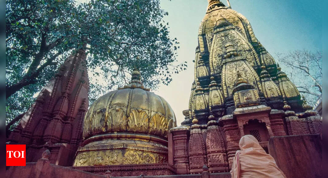 Baba Vishwanath abode is adorned with fragrant flowers and electric lights