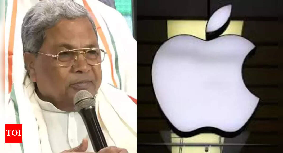 We have Apple here: Karnataka CM Siddaramaiah's jibe at Andhra Pradesh