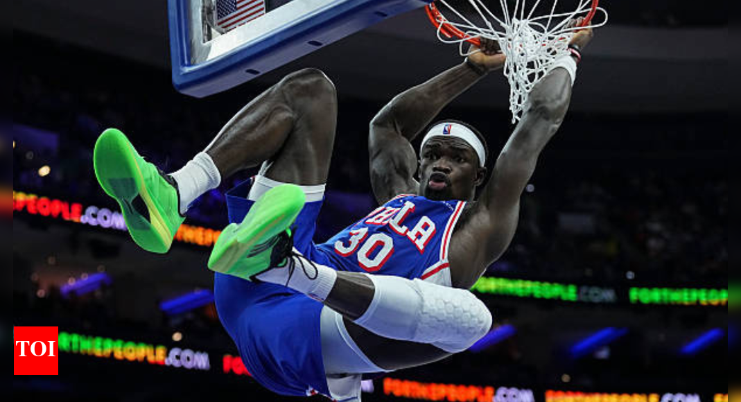 Philadelphia 76ers’ Adem Bona gets rookie lessons as Andre Drummond and co. pull hilarious locker room prank