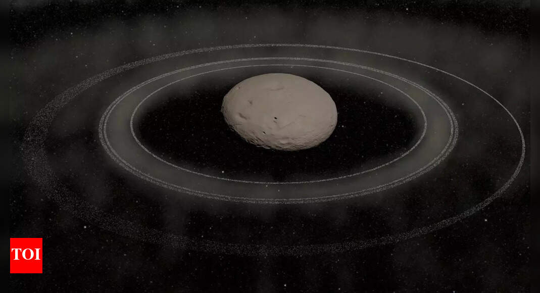 Astronomers observe rings forming around icy body Chiron between Saturn and Uranus; revealing how cosmic ring systems evolve