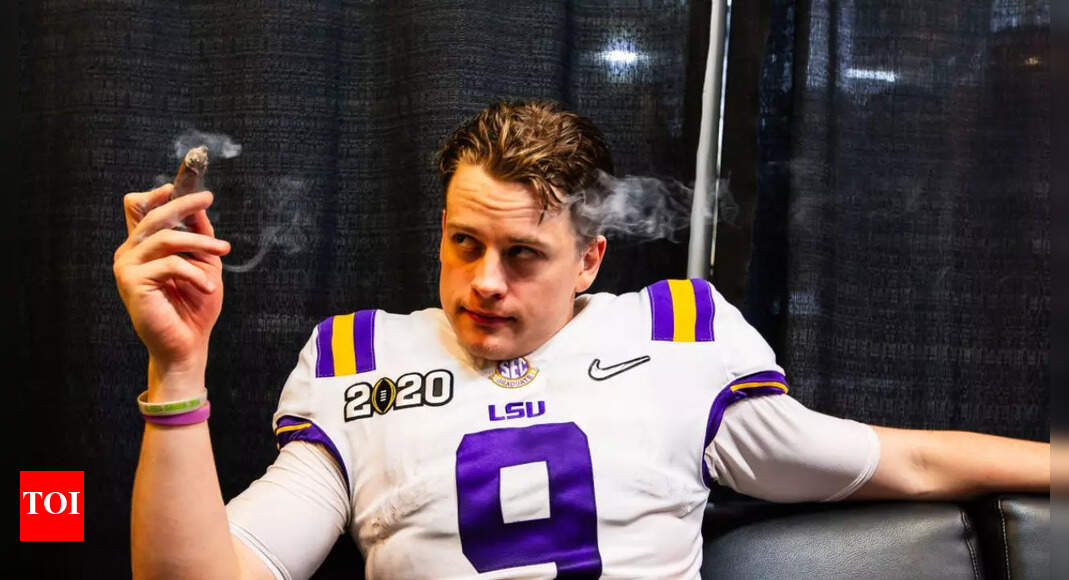 “The pain of a bad haircut”: Joe Burrow looks miserable on the sidelines as fans roast his new look