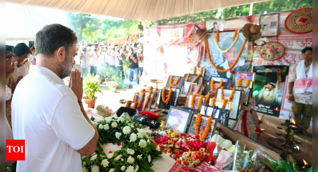 'Justice for Zubeen': Rahul Gandhi pays tribute to singer; demands transparent investigation into his death