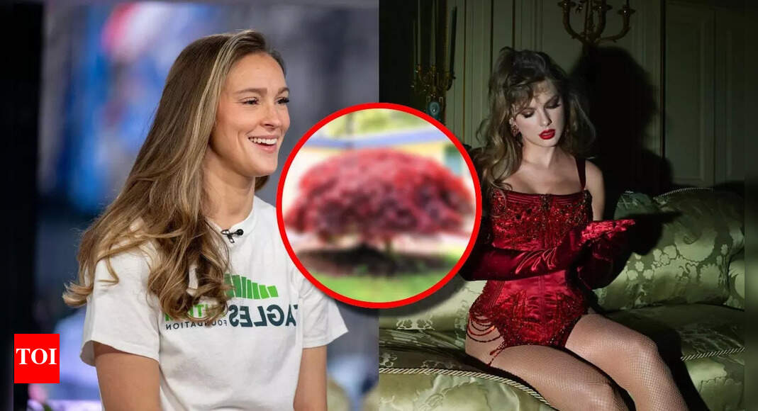 ‘That’s mine’: Kylie Kelce claps back after Taylor Swift’s NSFW ‘Wood’ lyric fuels manhood jokes