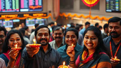 दिवाली 2025 पर शेयर बाजार: मुहूर्त ट्रेडिंग क्या है और इसका क्या महत्व है? व्याख्या की