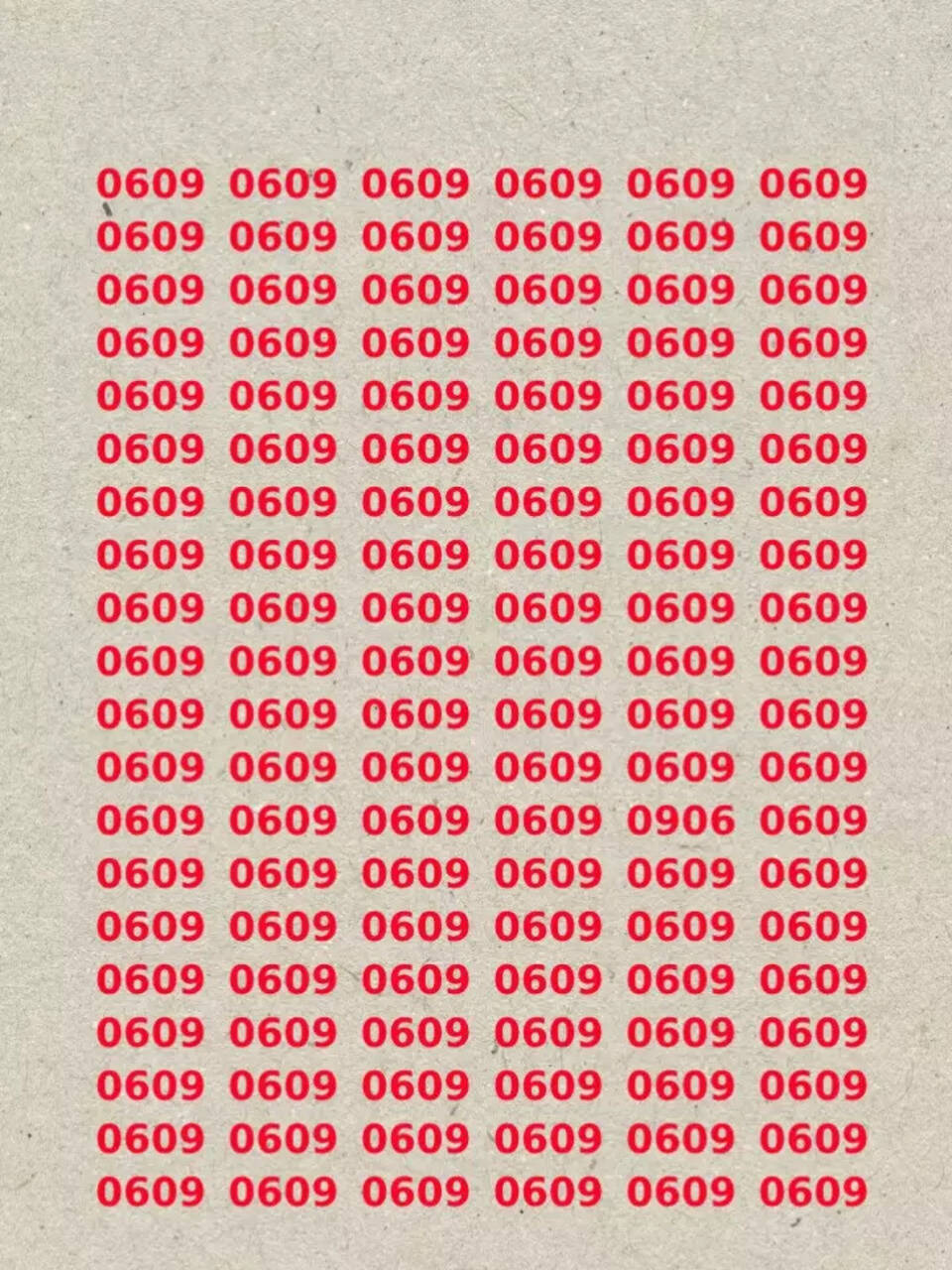 確認٩(๑^o^๑)۶ Brain teaser: 97% failed to spot the odd number in 7 seconds