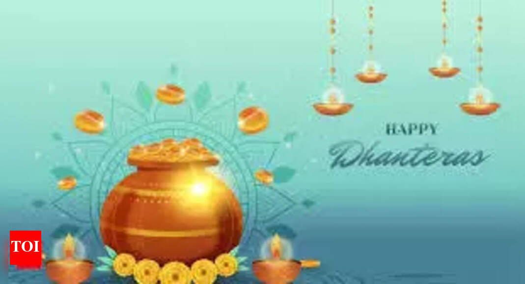 Happy Dhanteras 2025: Top 50 Wishes, Messages and Quotes to share with your family and friends – The Times of India