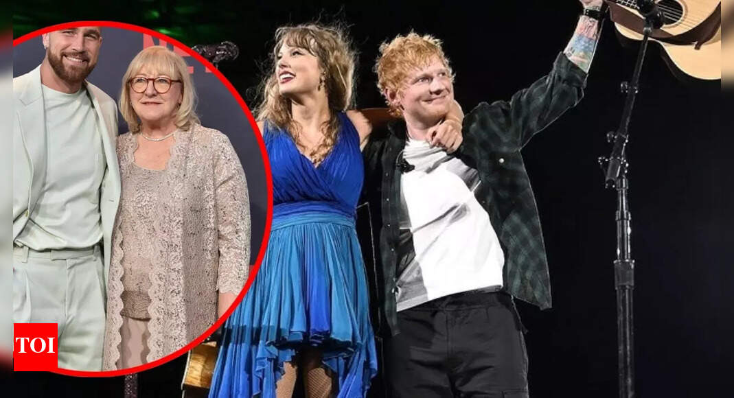 Donna Kelce goes full Swiftie, supporting Taylor Swift amid ‘strained’ friendship with Ed Sheeran