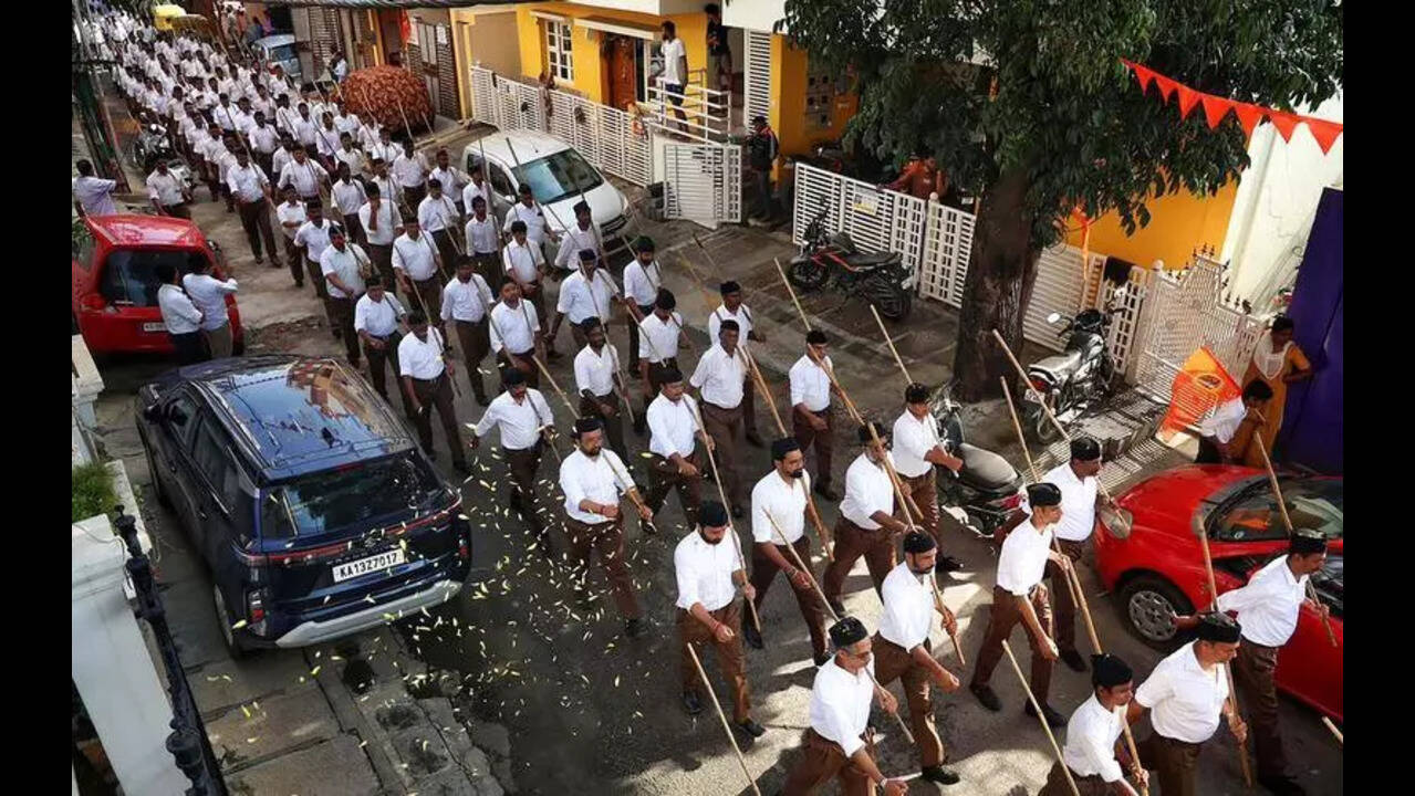 Govt: Rules not aimed at RSS; ban namaz on roads, says BJP | Bengaluru News  - The Times of India