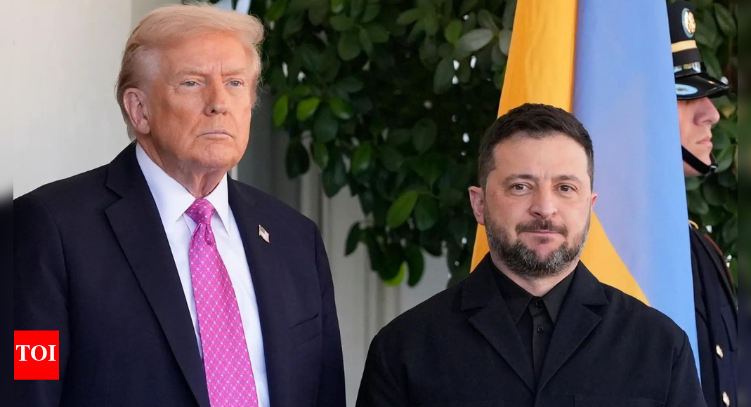 'Will discuss new capabilities for Ukraine': Trump meets Zelenskyy; talks under way for Tomahawks