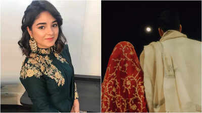 'Dangal' star Zaira Wasim announces her wedding; makes Instagram return to say, 'Qubool Hai x3'
