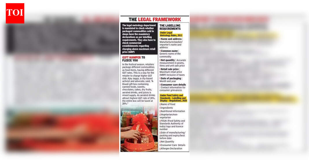 Missing facts in fancy packaging | Chandigarh News - The Times of India