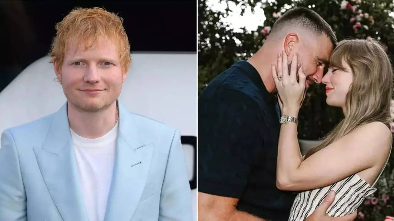 "He was very peeved": What happened between Taylor Swift and Ed Sheeran —  and did Travis Kelce's engagement news make things worse? | NFL News - The  Times of India