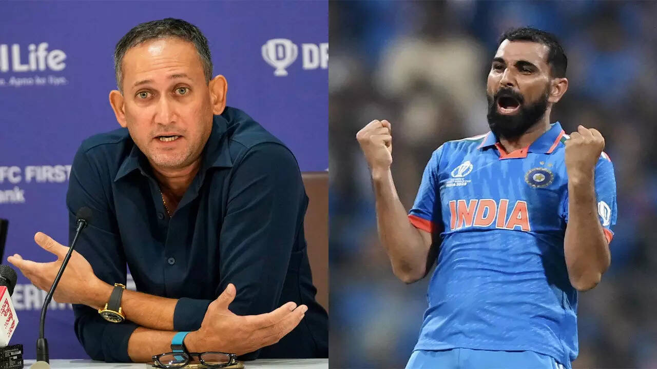 I might give him a call': Ajit Agarkar breaks silence on Mohammed Shami  controversy | Cricket News - The Times of India