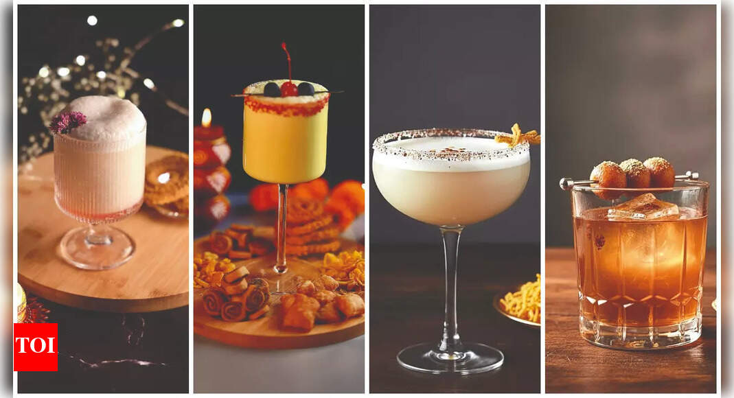 Layer smart, add edible flowers: A guide to festive beverage pairings