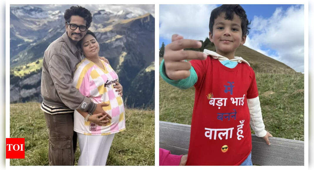 Bharti Singh gets emotional as son Gola asks her to love his soon-to-be sibling more, lovingly calls it 'mera beta'