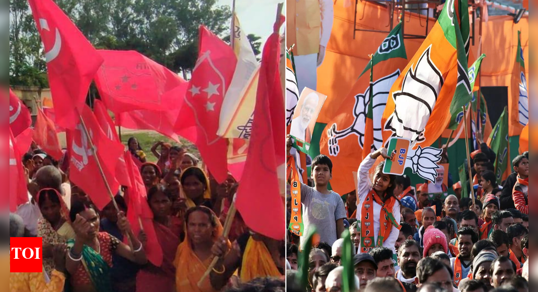 <div>Saffron vs Red in Bihar polls: Does Left hold key to Mahagathbandhan's victory? What battle of 2020 reveals</div>