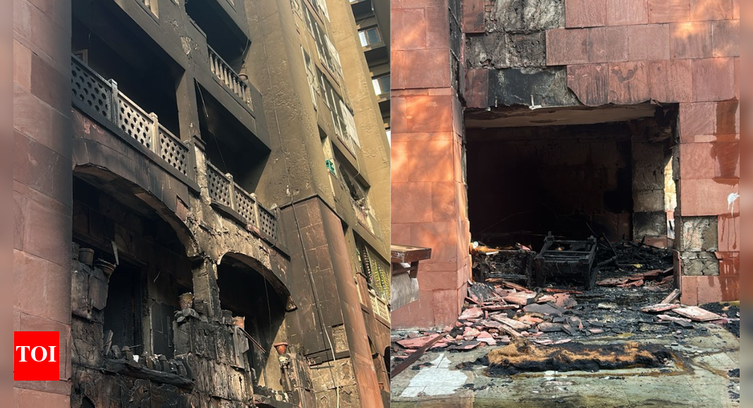 Fire breaks out at Brahmaputra Apartments allotted to Rajya Sabha MPs in Delhi
