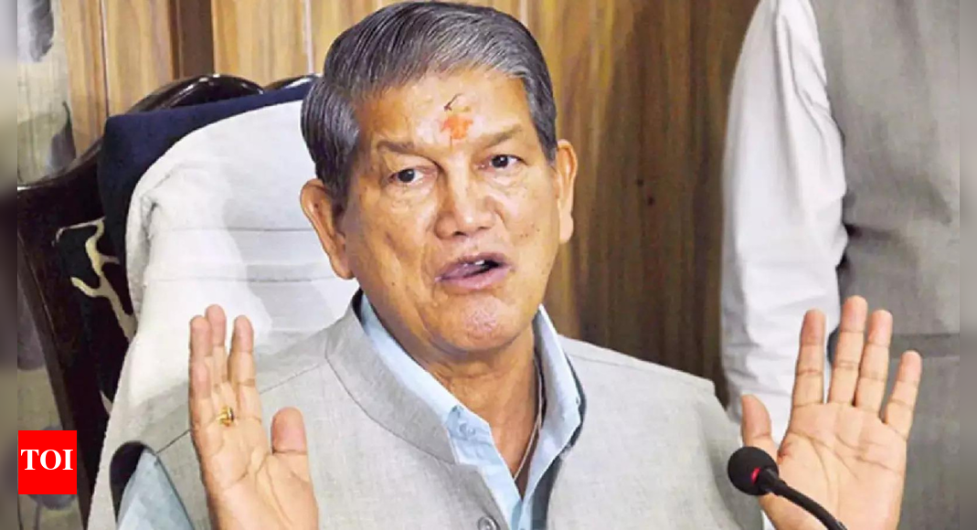 Dehradun: Ex-Uttarakhand CM Harish Rawat in crash scare; vehicle damaged near Kankerkheda Dehradun: Ex-Uttarakhand CM Harish Rawat in crash scare; vehicle damaged near Kankerkheda