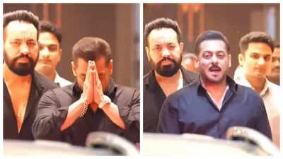 Salman Khan sends out early festive greetings; says 'Happy Diwali' on return to Mumbai - WATCH